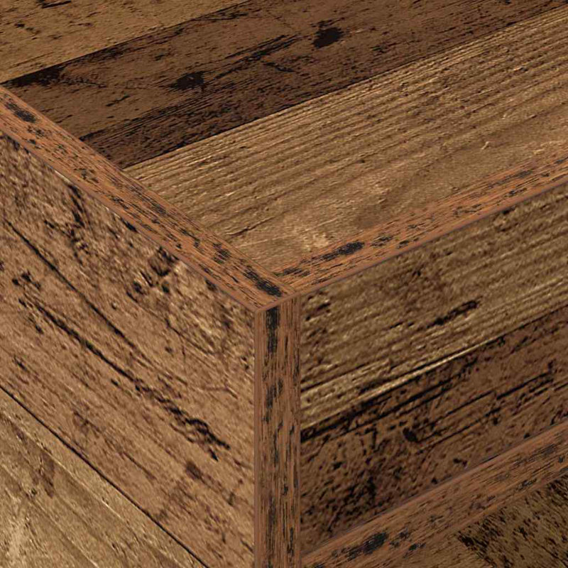 End Table, Old Wood