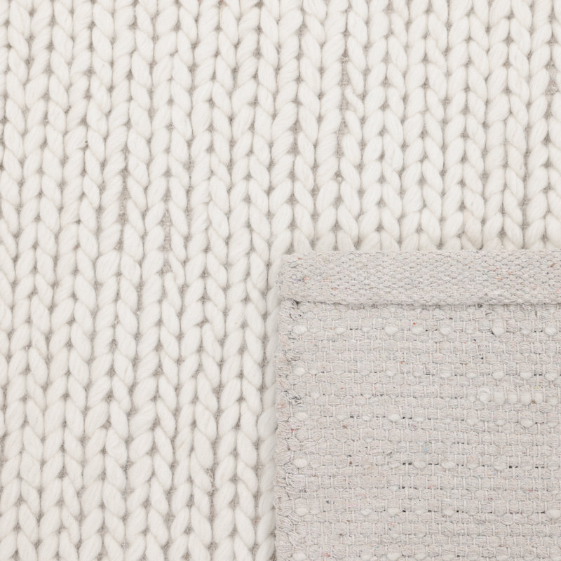 Elizabeth Area Rug in Ivory, Rectangle 3' x 5'