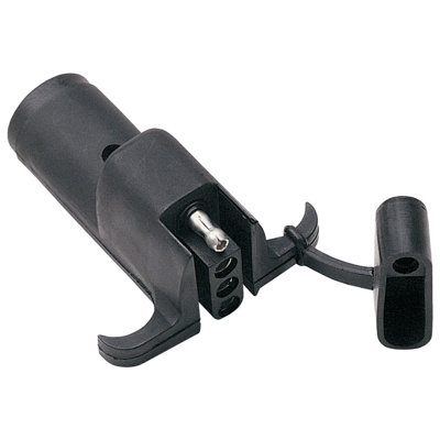 6-Wire Round to 4 Wire Flat Plug-In Simple Adapter