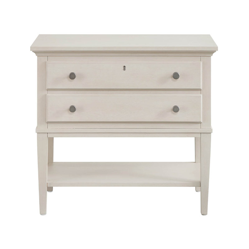 Table de chevet 2 tiroirs Birchaven, Saule