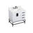 Eugene 32'' Single Bathroom Vanity with Engineered Marble Top-1863821338