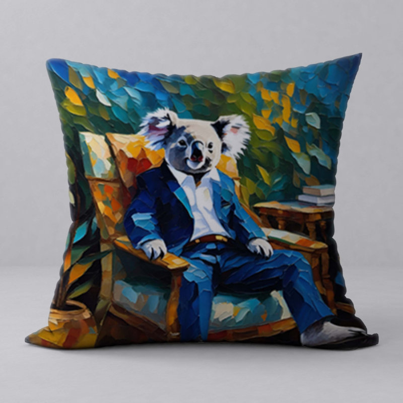 Reversible Throw Pillow