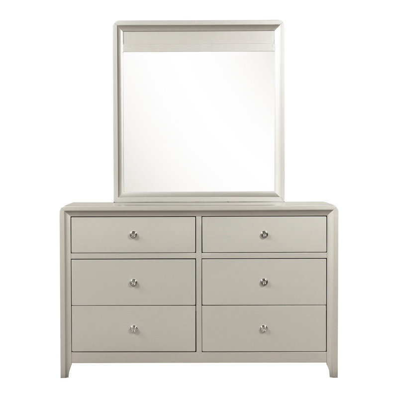 Ensemble commode et miroir 2 pièces Mejas