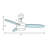 Baldy 52'' Ceiling Fan with Light Kit-407766052