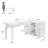 L-Shaped Desk With Storage Cabinet, Corner Home Office Desk-923613204