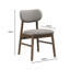 18.7 H Upholstered Dining Chair-1685429841