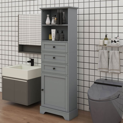 Storage Cabinets With 3 Drawers And Adjustable Shelf Perfect For Small And Tall Spaces