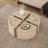 Round To Square Block Modular Coffee Table  Rattan With Storage 4 Piece