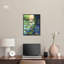 Art mural côtier sur toile vert profond par Art Remedy-104331747-104331733