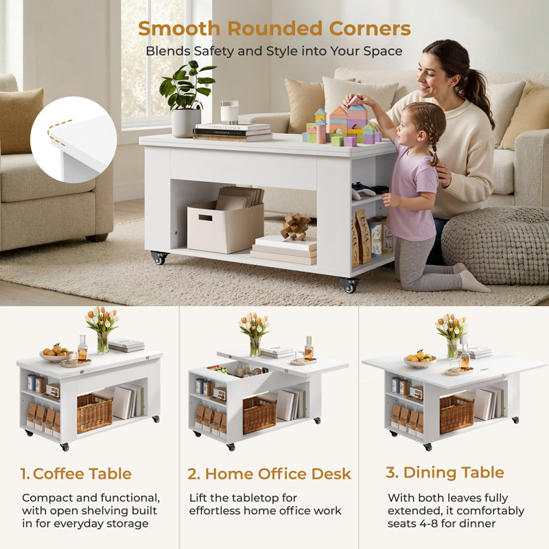 Coffee Table, White