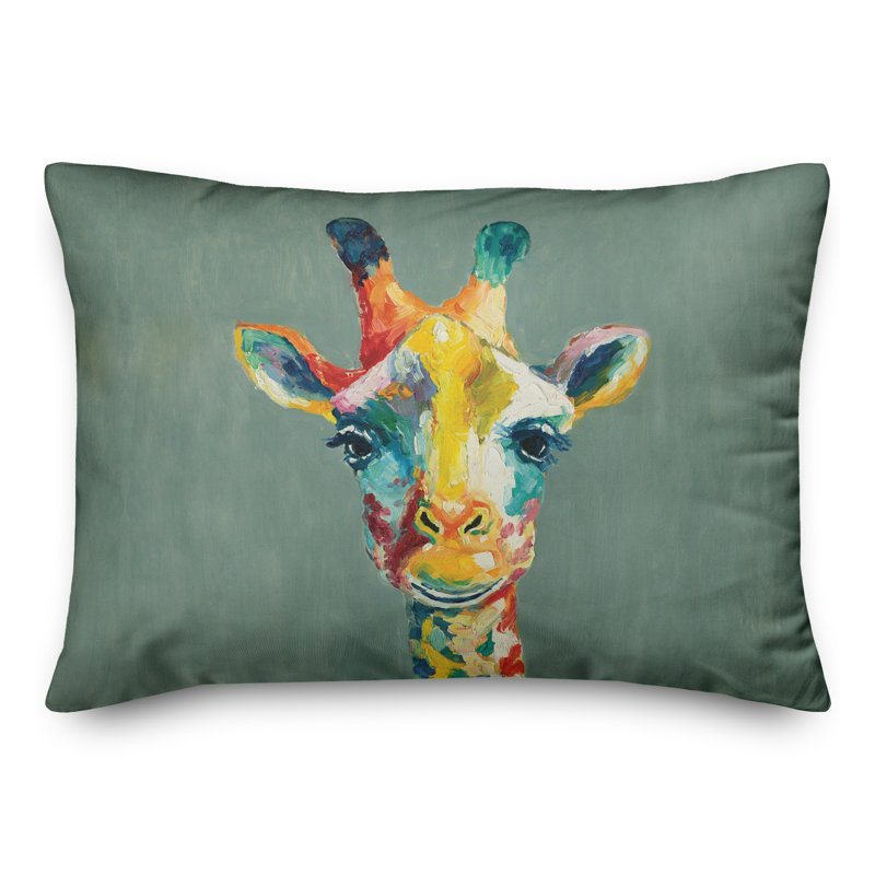 Outdoor Throw Pillow, Green