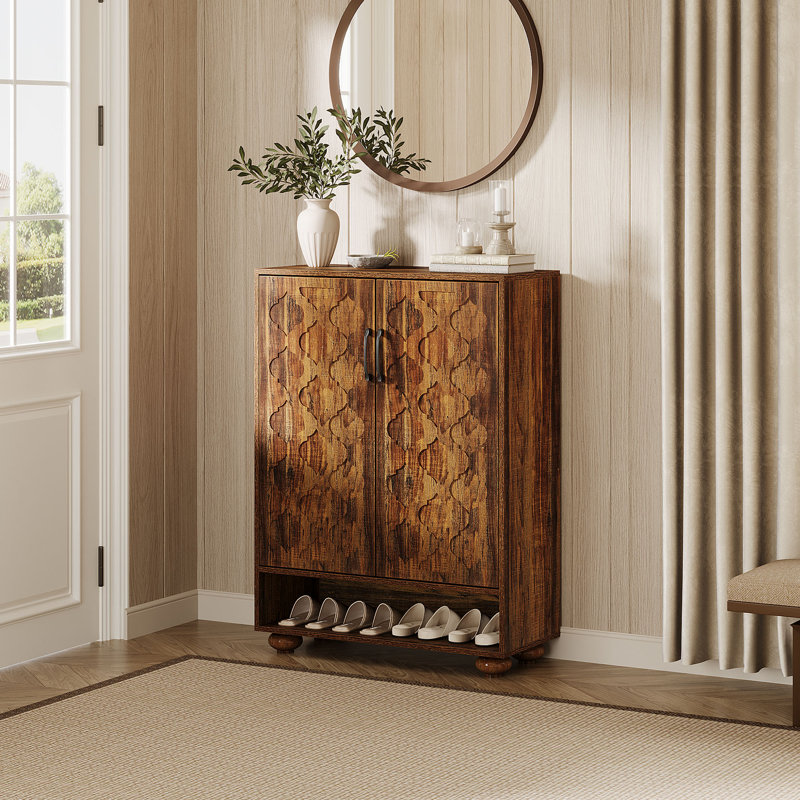 20 Pair Shoe Storage Cabinet