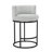 Finley 26" Swivel Counter Stool With Cylindrical Metal Frame-121042924
