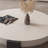Modern Geometric Round Solid Wood Coffee Table