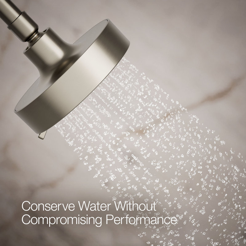 Purist 1.75 GPM Full/Standard Fixed Shower Head, Vibrant Brushed Nickel