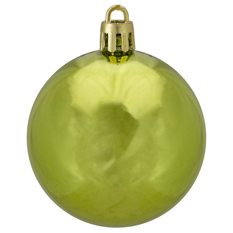 Boule de Noël mat incassable, Vert