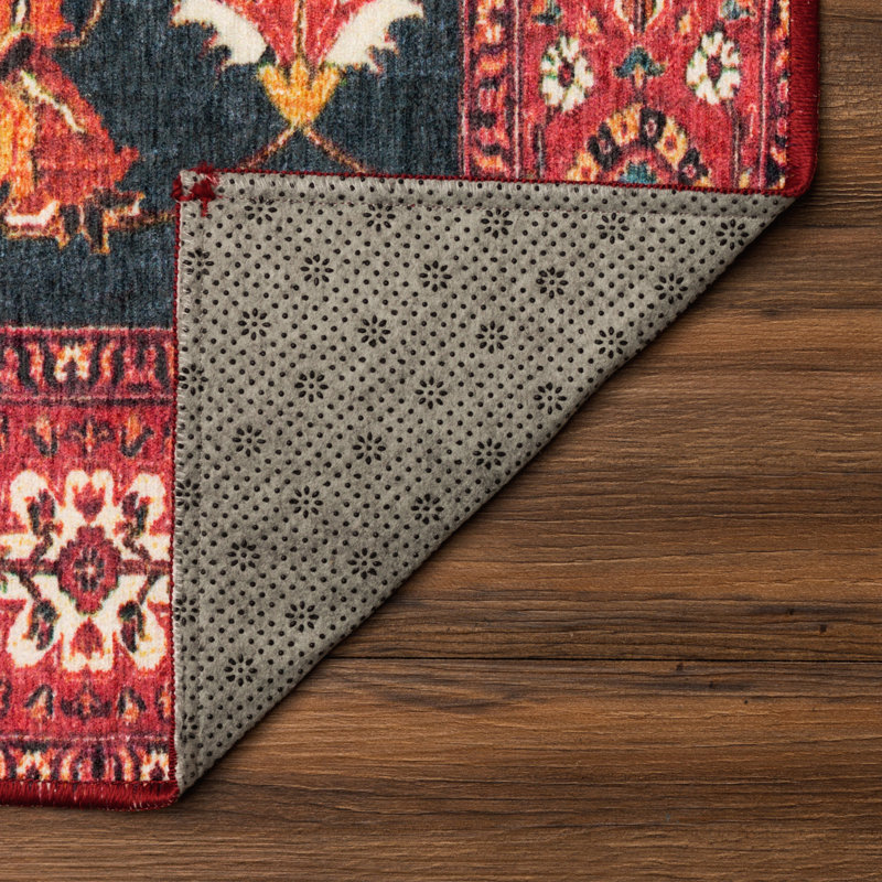 Tapis de couloir lavable à la machine Indigo 2,5 x 10 Ramage