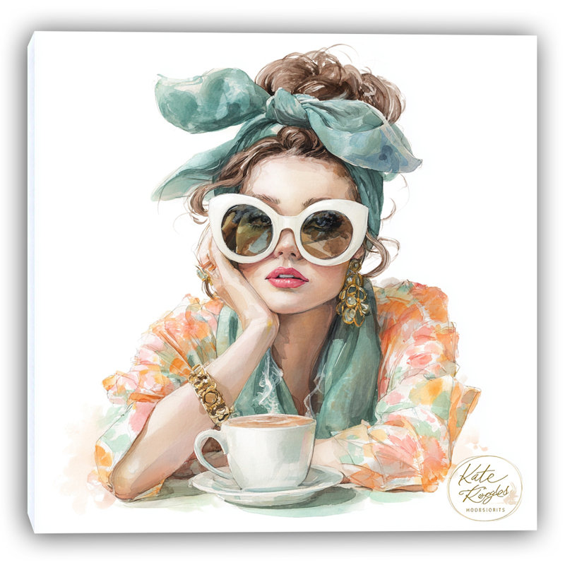 Mint Morning Wrapped Canvas Wall Art