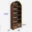 182cm H x 78.7cm W Bookcase-1516863312