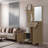 Versatile Multistorage Hall Tree with Mirror for Stylish Entryways
