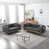 Velours gris est en rupture de stock