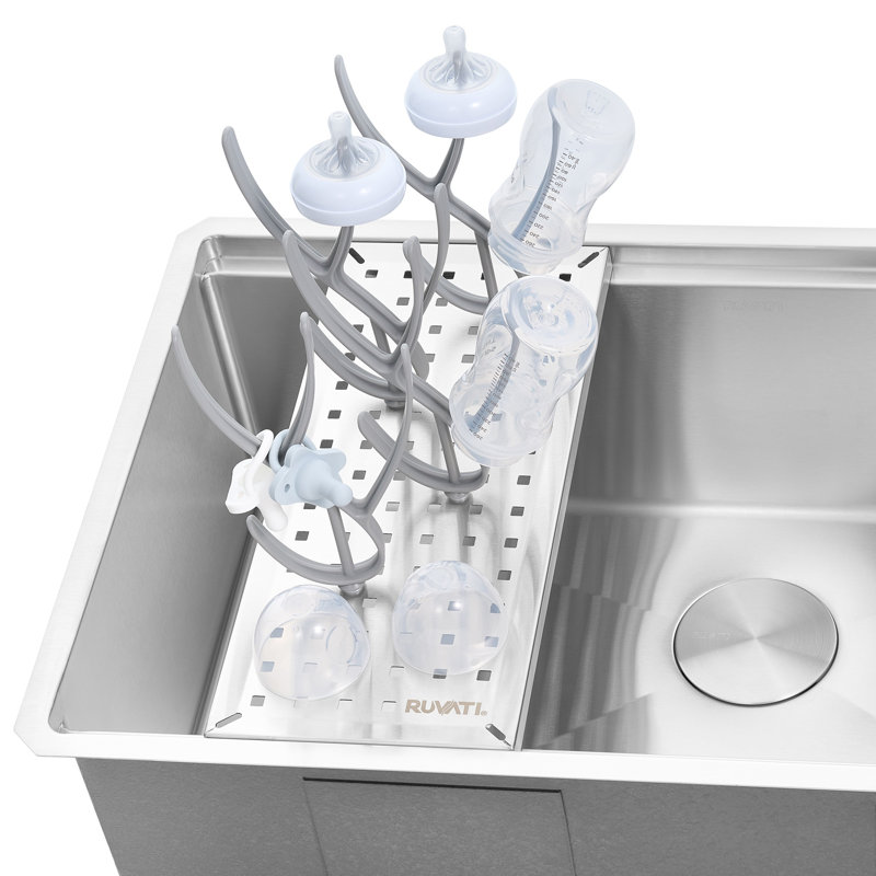 Porte-biberon en verre Ruvati LedgeFit