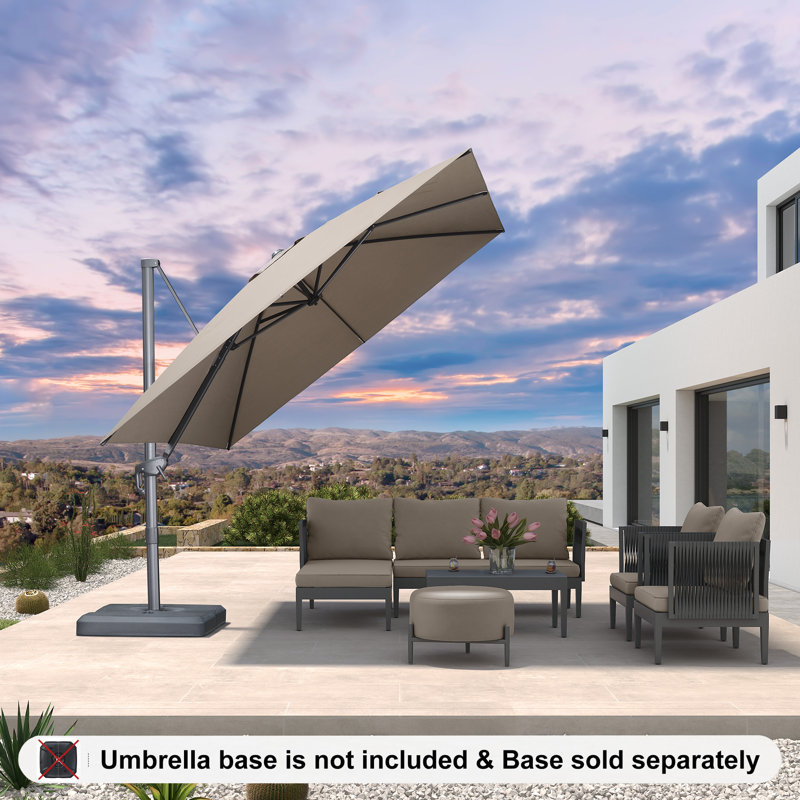 243cm Cantilever Parasol, Beige