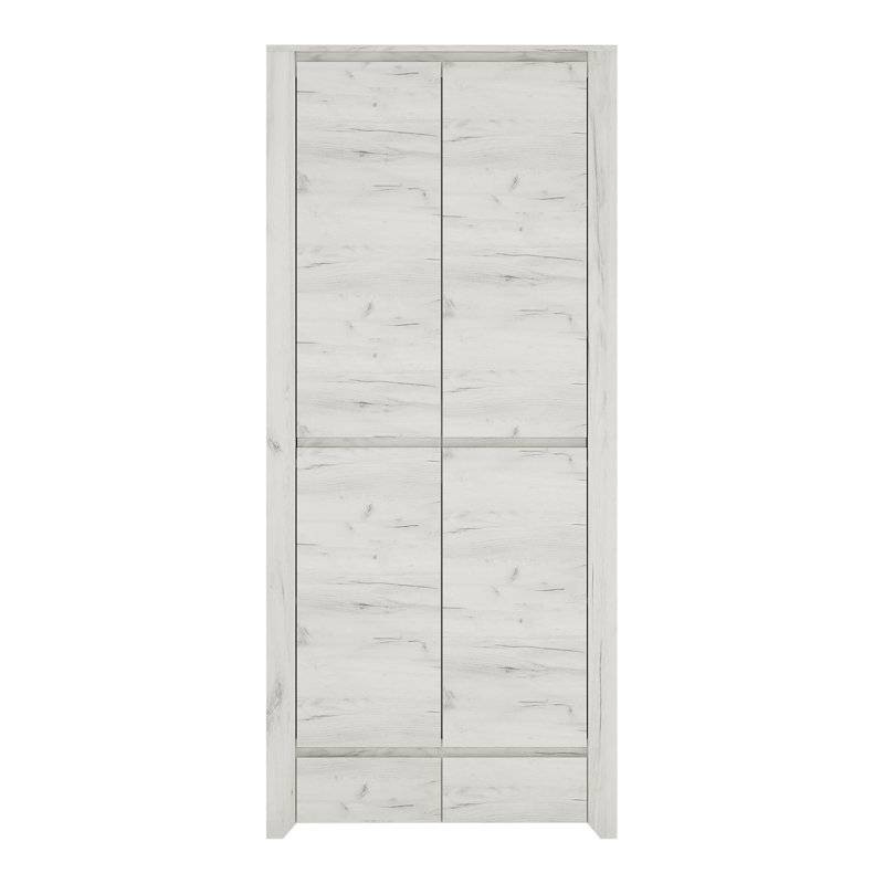 Marcel 2 Door Manufactured Wood Wardrobe