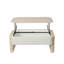 Table basse à plateau relevable avec rangement dissimulé