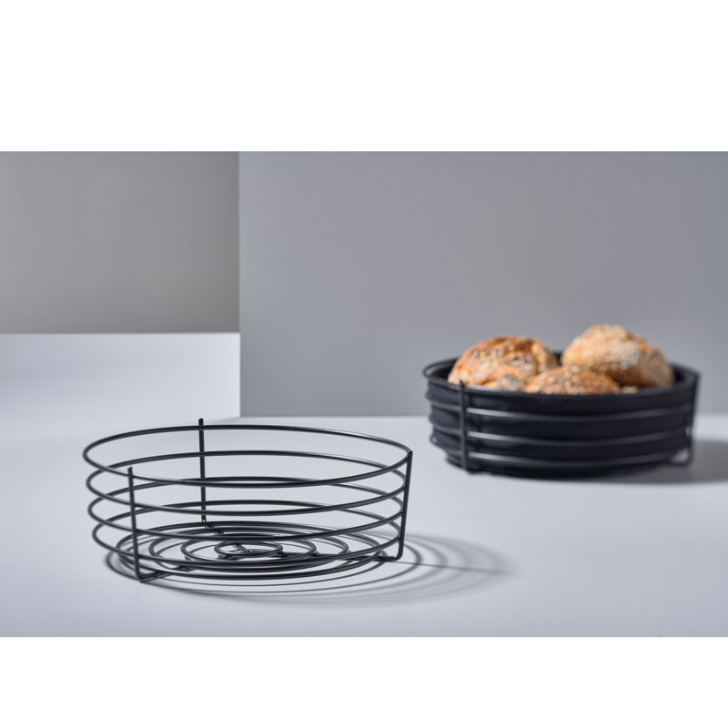 Brayden Studio Decorative Bin, Black