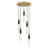 Davies Integrated LED Brushed Gold Pendant Light