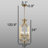 4-Light Dimmable Metal Lantern Empire Chandelier-401784792-401784793