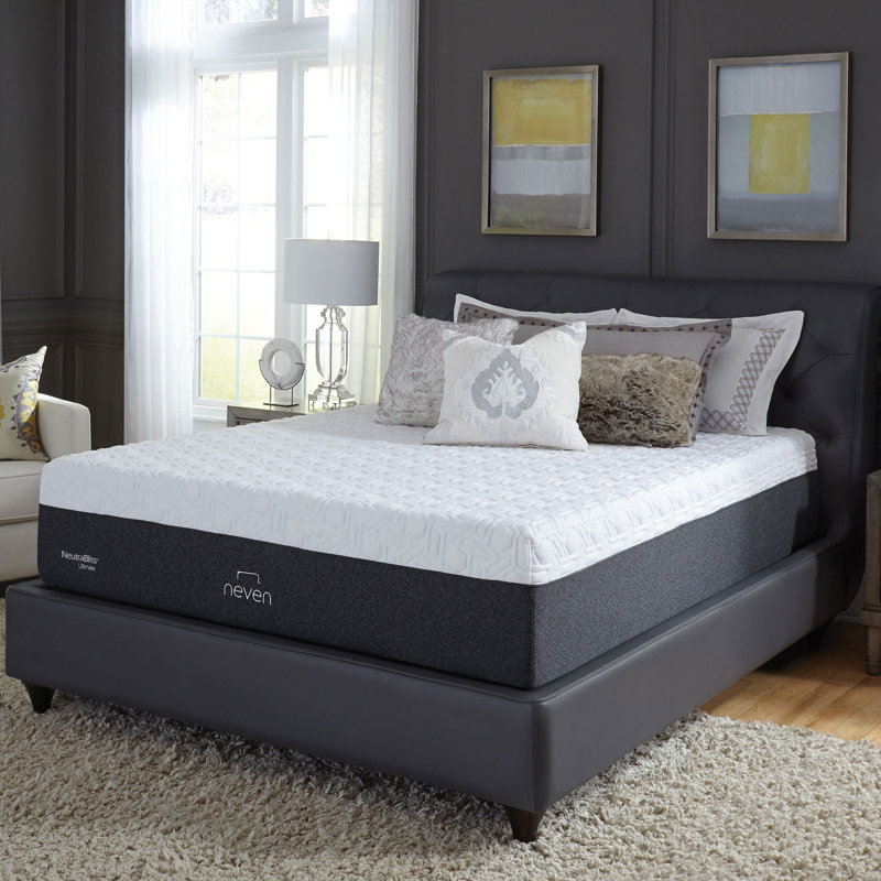 Matelas en mousse viscoélastique imprégnée de gel 14 po Neven® Ultimate, Grand lit