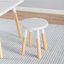 Addington Kids 3 Piece Writing Table and Stool Set-373889658