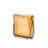 Soft Rectangle Vase-Dark Amber