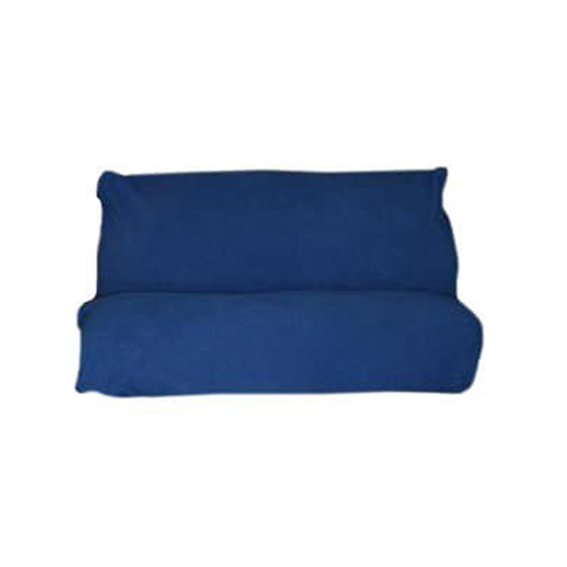 Oreiller de soutien moyen en mousse, Bleu