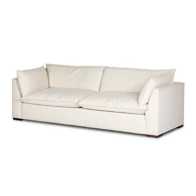 Kosa Sofa, Cream Polyester Blend