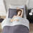Bed-in-A-Bag Reversible Comforter Set with Bed Sheets & Memory Foam Cooling Pillows-115995413-115995414