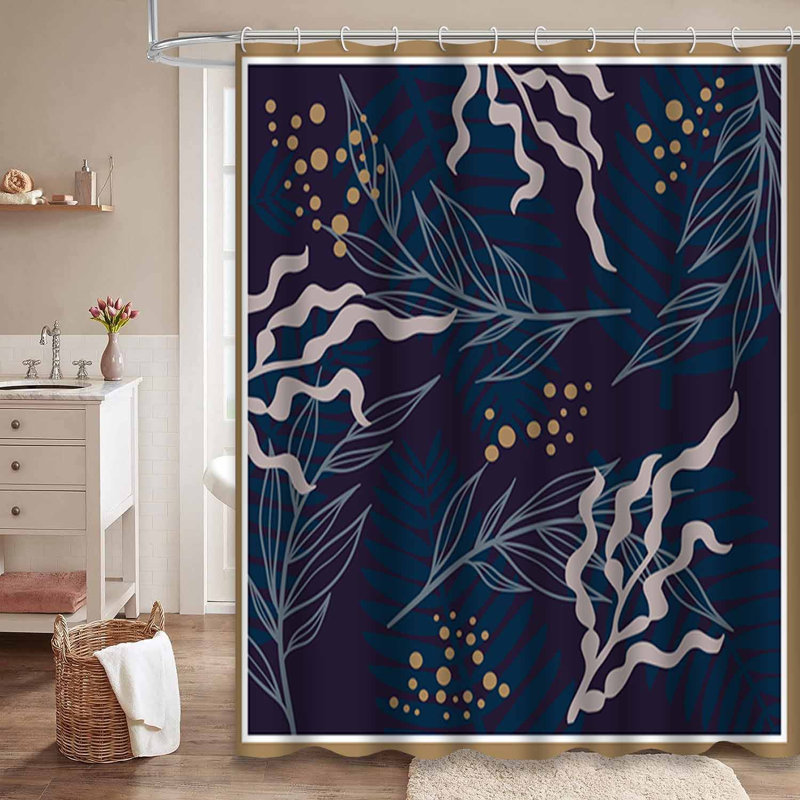 Rideau de douche Silk, L 72 po x l 84 po