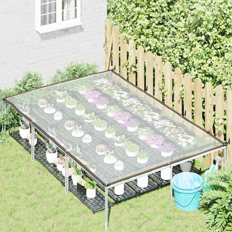 Bâche avec œillets Vidaxl en polyéthylène, L 117,6 po x P 79,2 po