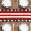 Chemin de table Consuella Patriotic American Flag-1077591961