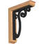Avery 8" Triple Brace Ironcrest Bracket-108920573-108920570