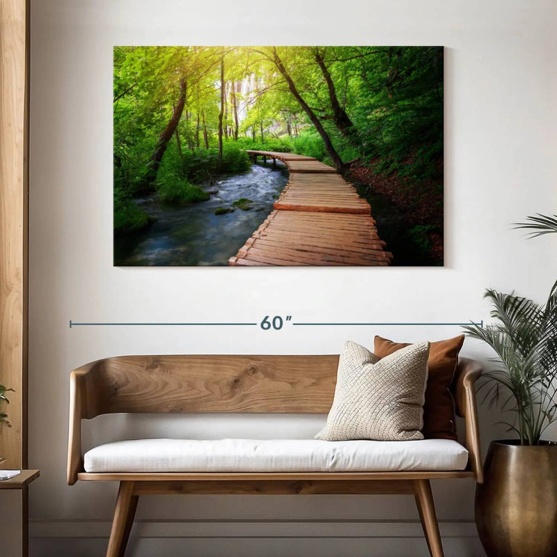 Sentier du lac Alvord Plitvice, H 32 po x l 48 po