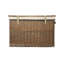 Keven Wicker Storage Hamper with Lining