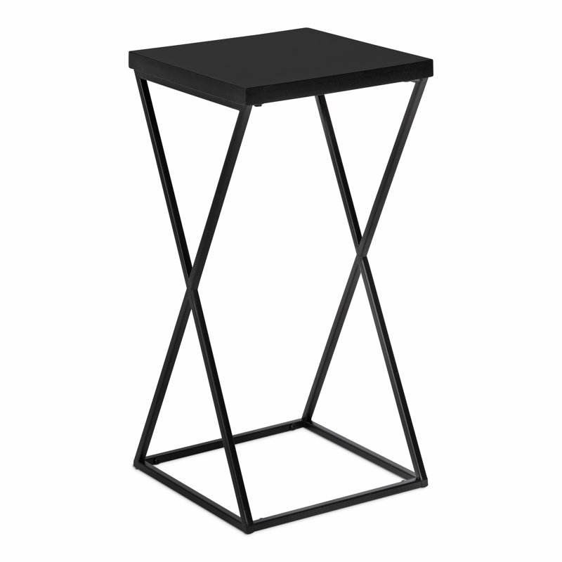 Table de bout Amdanda, Noir