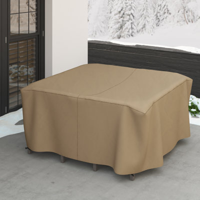 Essential Water-Resistant Square Table & Chair Set Cover by Sol 72 Outdoor