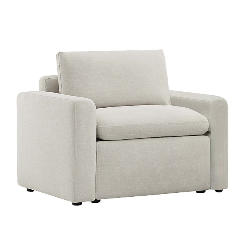 Fauteuil inclinable rembourré Teasley Lana