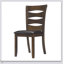 Ensemble de salle à manger 7 pièces transitionnel avec rallonge autoportante et chaises d'appoint confortables, finition brune durable pour les maisons modernes-1276431912