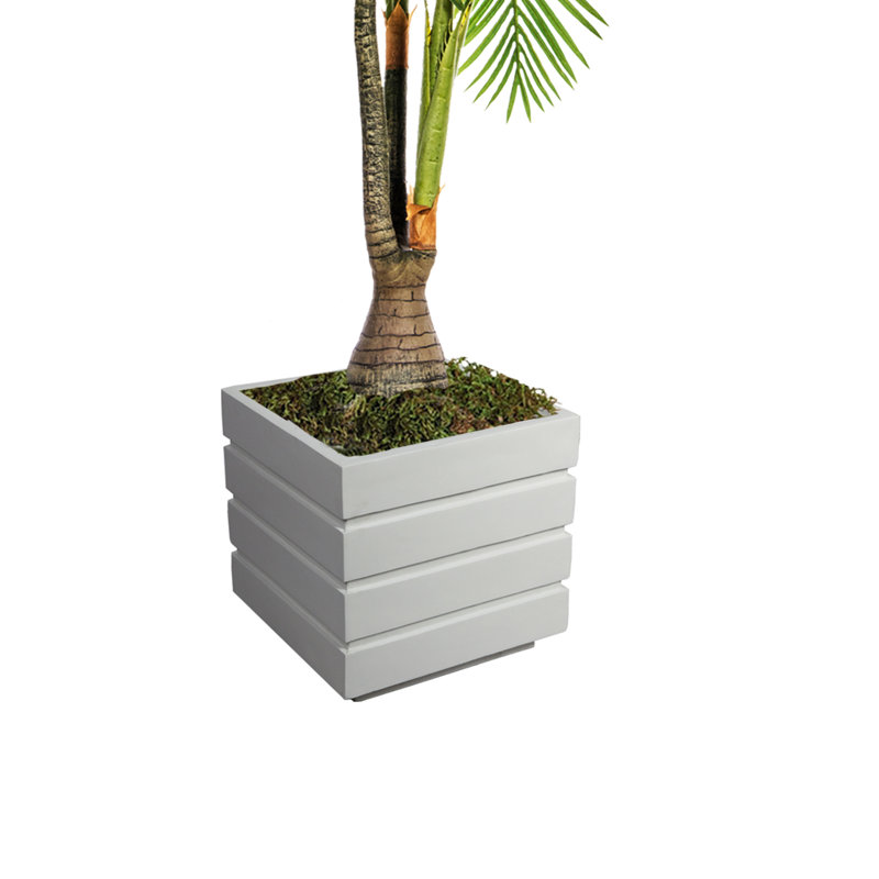 Palmier artificiel 86 po Panama, Blanc
