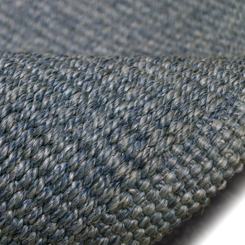 Tapis intérieur / extérieur bleu marine Hubertusz, Rectangle de 2 pi x 3 pi